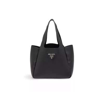 PRADA SMALL LEATHER TOTE BAG 1BG335  (25*21.5*14cm) 
